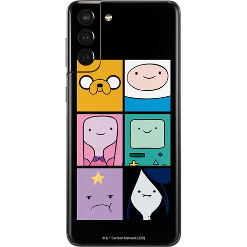 Adult Swim Adventure Time Character Tiles Galaxy S21 Plus 5G Skin